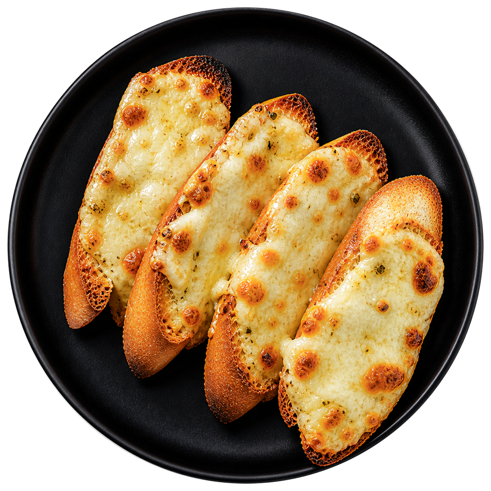 Cheesy Garlic Bread – Menu item at Mirako Pizzerria