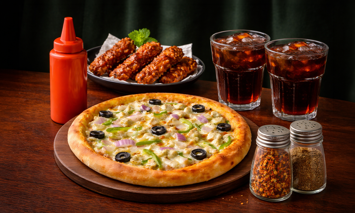 Malai  Signature  Feast – Combo meal at Mirako Pizzerria