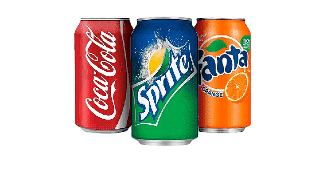 Coke / Sprite / Fanta 