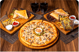 Malai  Signature  Feast – Combo meal at Mirako Pizzerria