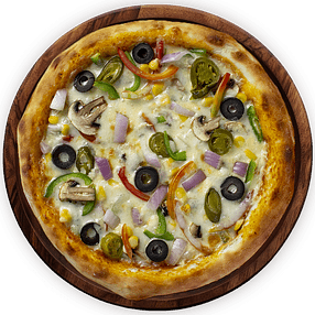 Vegetariana – Menu item at Mirako Pizzerria