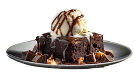 Brownie with Icecream